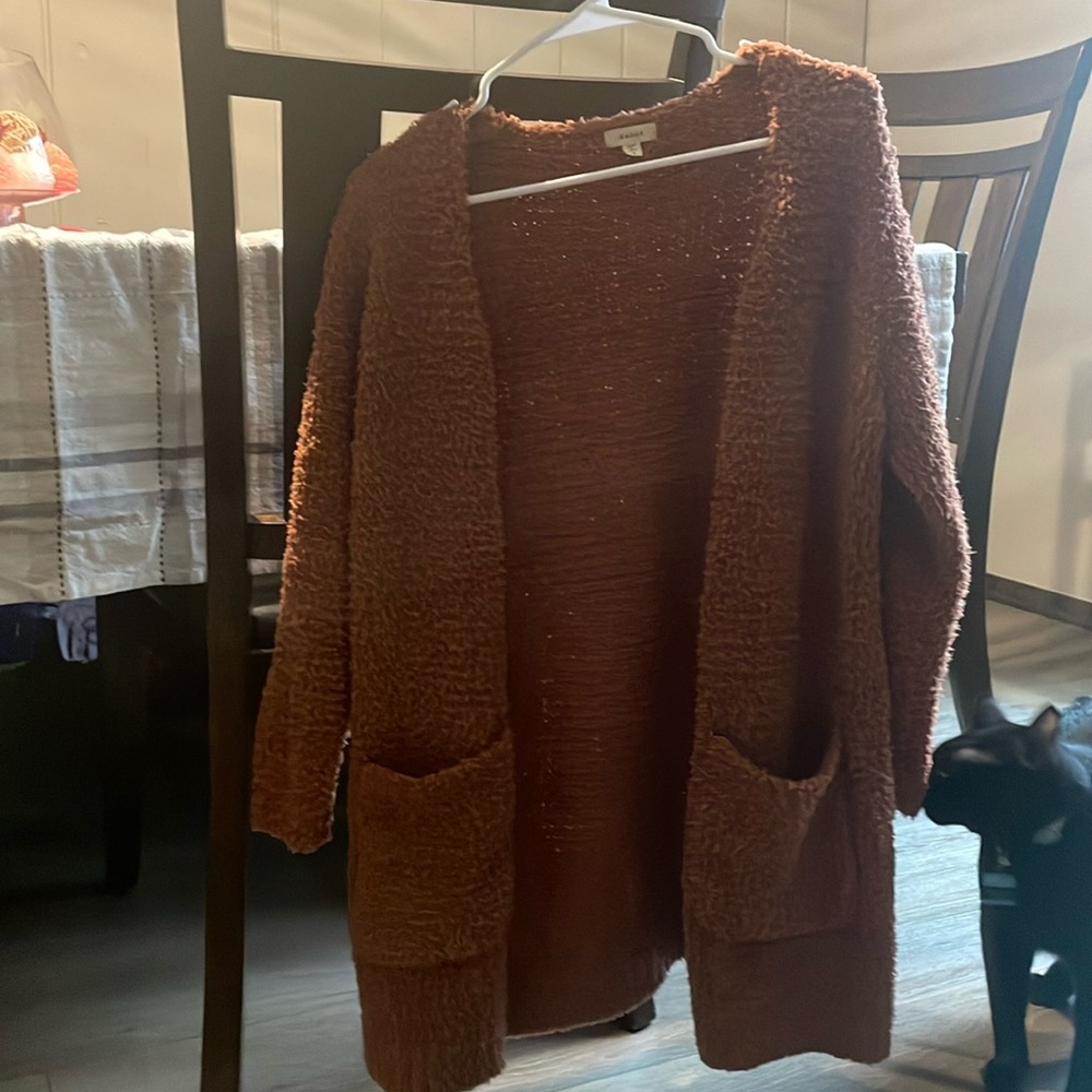 Long cardigan sweater
